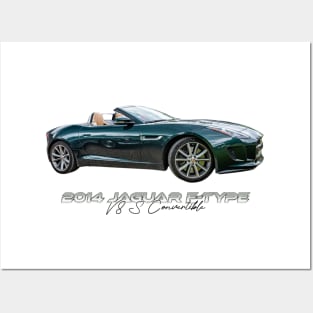 2014 Jaguar F Type V8 S Convertible Posters and Art